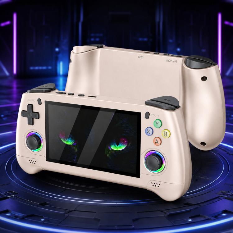 SJGAM M30 HD Retro Handheld Game Console 4.3 Inch RGB Joystick 3D Portable Arcade, Size: 64GB
