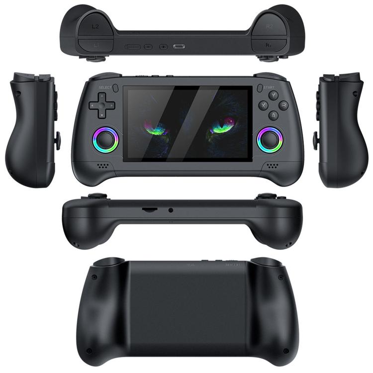 SJGAM M30 HD Retro Handheld Game Console 4.3 Inch RGB Joystick 3D Portable Arcade, Size: 64GB