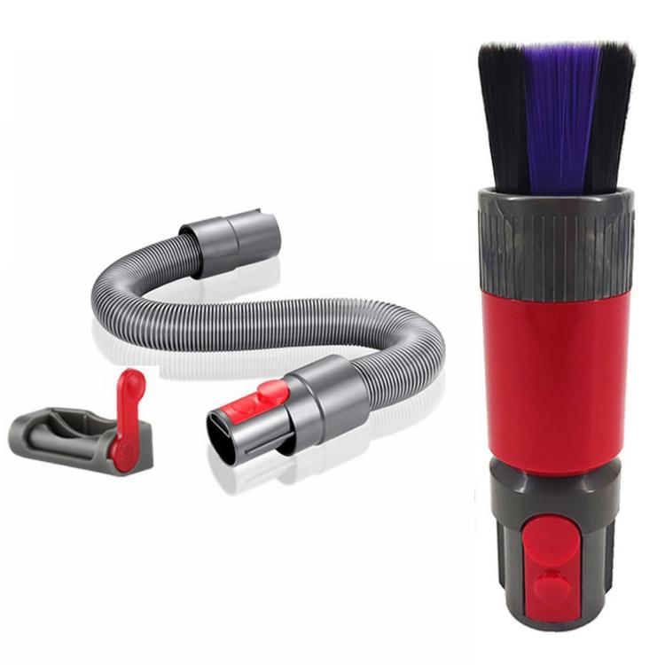 3-in-1 Gray Scratch-Free Dusting Brush Accessories Kit For Dyson V7 V8 V10 V11 V15 Vacuum Attachment Set