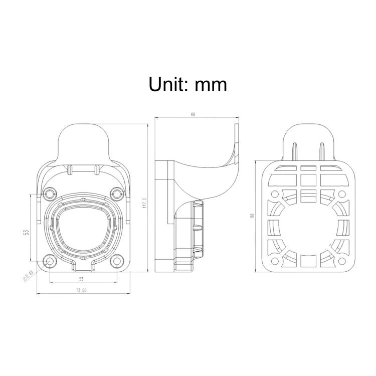 For Tesla NACS Charging Cable Holder, EV Charging Cable Socket Hanger