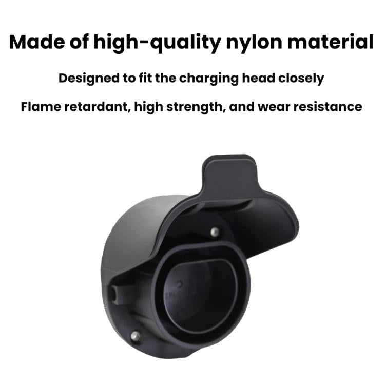 7-Pin EU Standard AC Slow Charging Socket, Wall-Mounted EV Charger Cable Holder