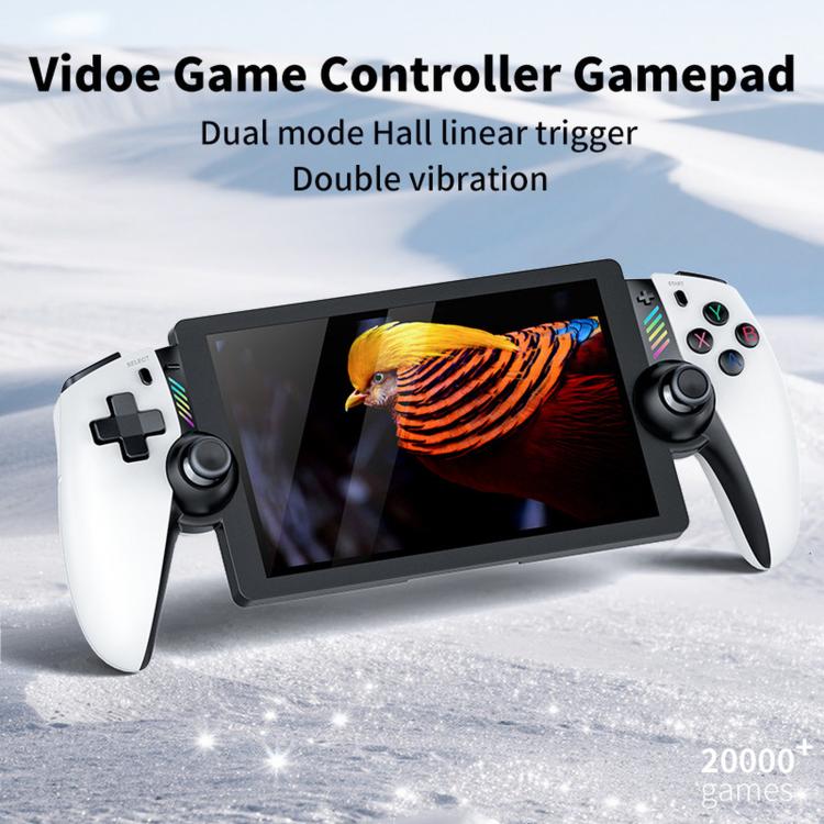 SJGAM M28 Vibration Experience 7 Inch IPS Large Screen Handheld Gaming Console, Memory: 128GB