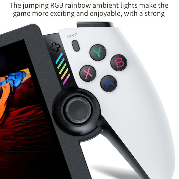 SJGAM M28 Vibration Experience 7 Inch IPS Large Screen Handheld Gaming Console, Memory: 256GB