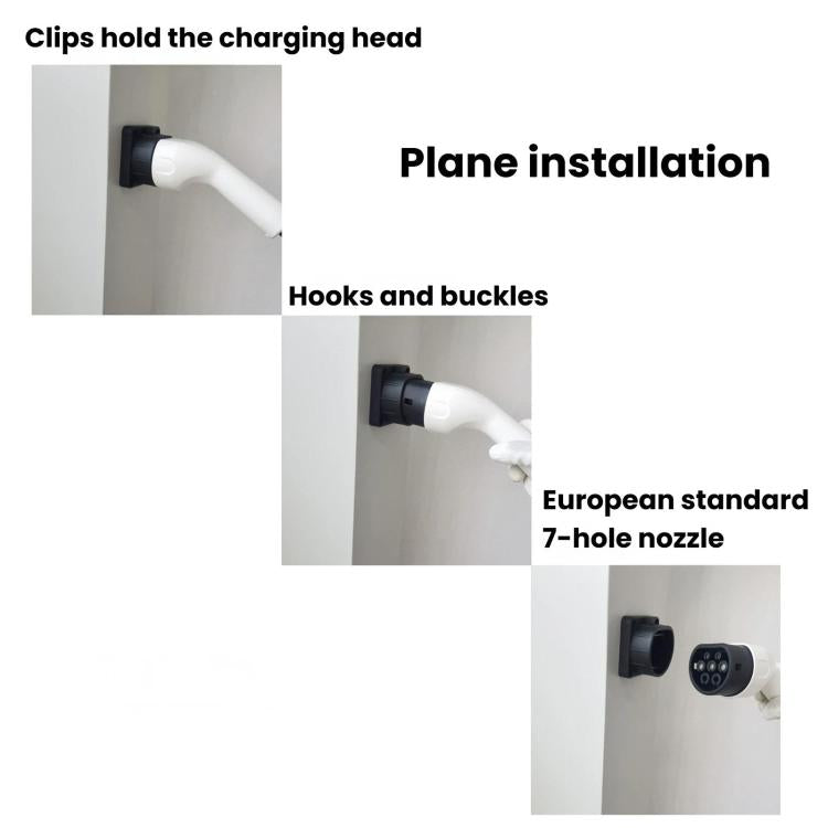 Type 2 EU Standard EV Charging Head Holder, Charging Pile Connector Bracket