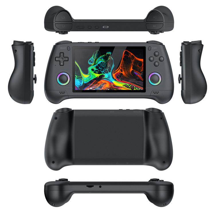 SJGAM M31 HD Retro Handheld Game Console 5.1 Inch RGB Joystick 3D Portable Arcade, Size: 64GB