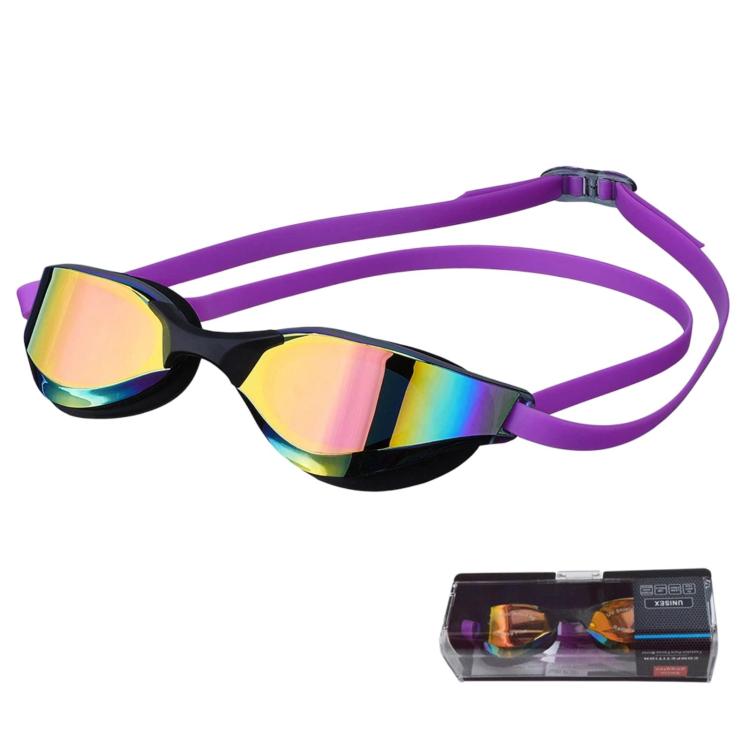 JAZERO Adult Racing Anti-Fog HD Swimming Goggles, Outdoor Training Glasses For Men Women
