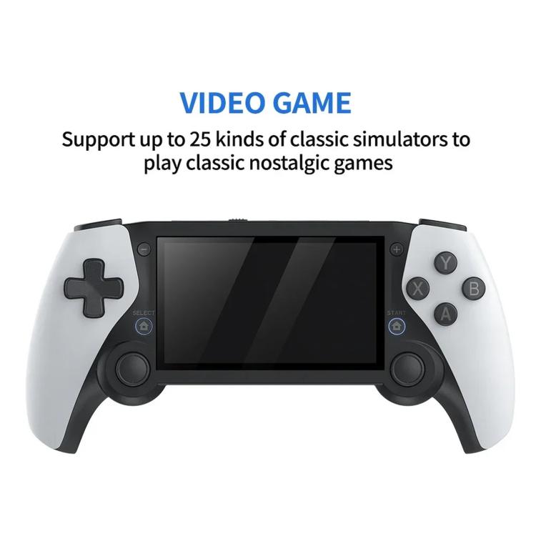 SJGAM M25 HD Screen Handheld Game Console, Spec: 256GB+2pcs Game Controller