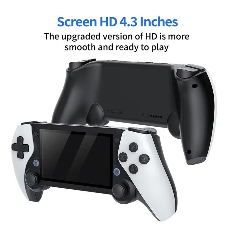 SJGAM M25 HD Screen Handheld Game Console, Spec: 256GB+2pcs Game Controller