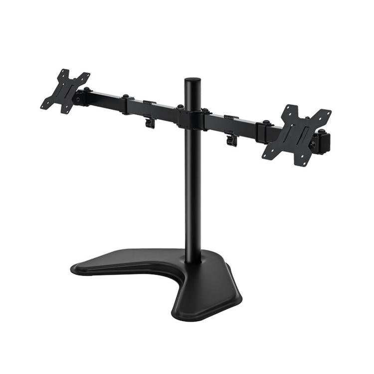 Dual-Screen LCD Monitor Telescopic Rotating Dual-Arm Stand - ZX-MT022N