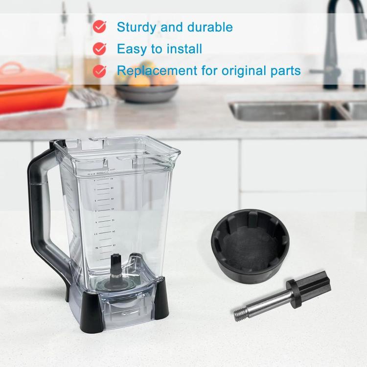 For Ninja BL660/BL660A Series 72oz Pitcher Blade Driver and Stud Kit - Black