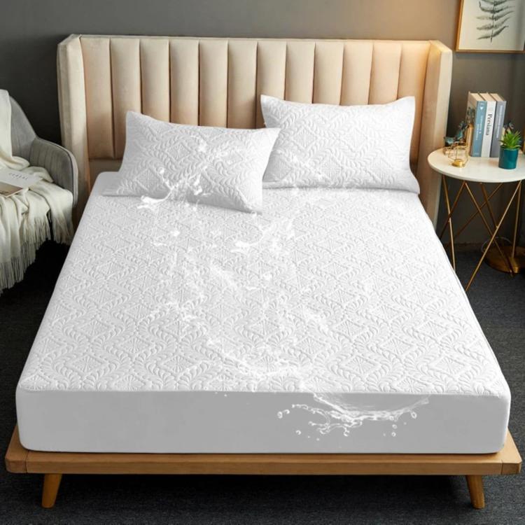 Thickened Waterproof Fitted Sheet For Infants And Toddlers, Size: 153x203cm