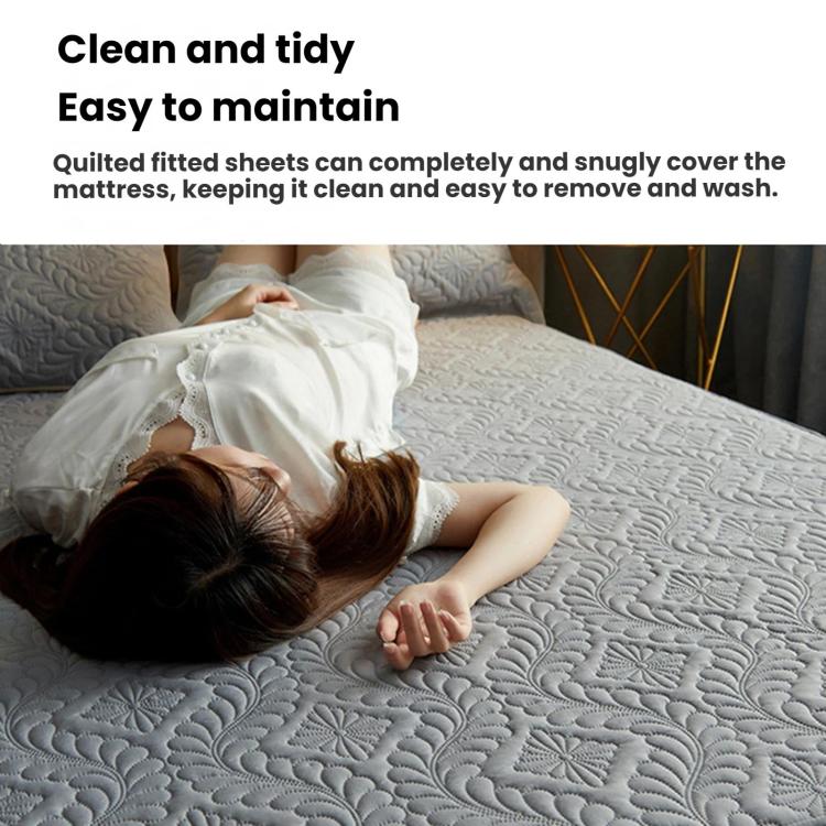 Thickened Waterproof Fitted Sheet For Infants And Toddlers, Size: 153x203cm