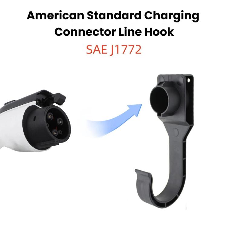 For J1772 US Standard Charging Head Holder, EV Charging Cable Bracket