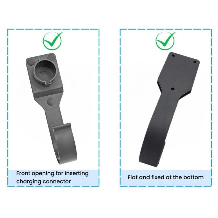 For J1772 US Standard Charging Head Holder, EV Charging Cable Bracket