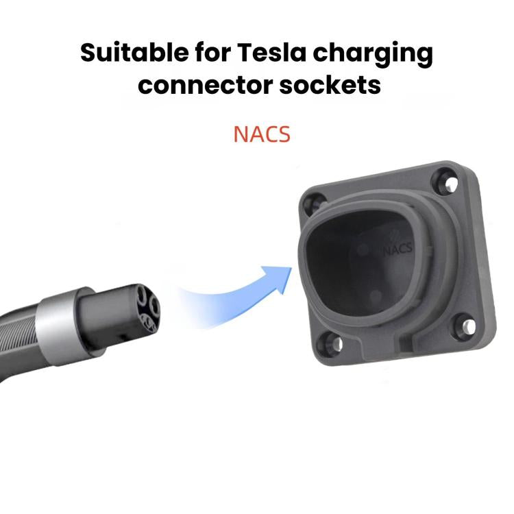 For Tesla NACS EV Charger Wall-Mounted Charging Connector Dock