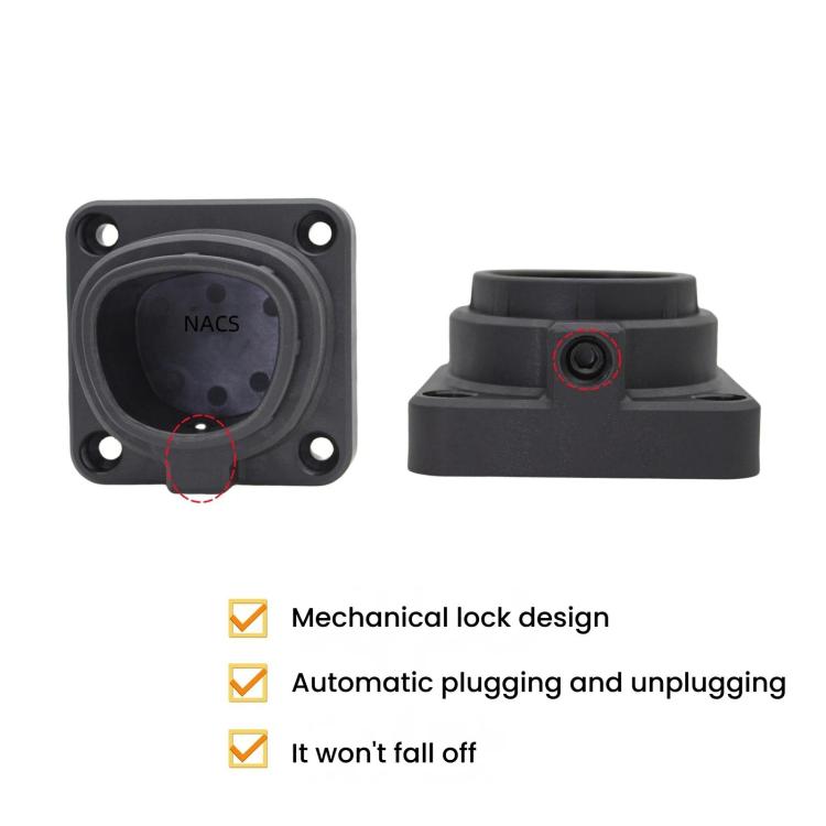 For Tesla NACS EV Charger Wall-Mounted Charging Connector Dock