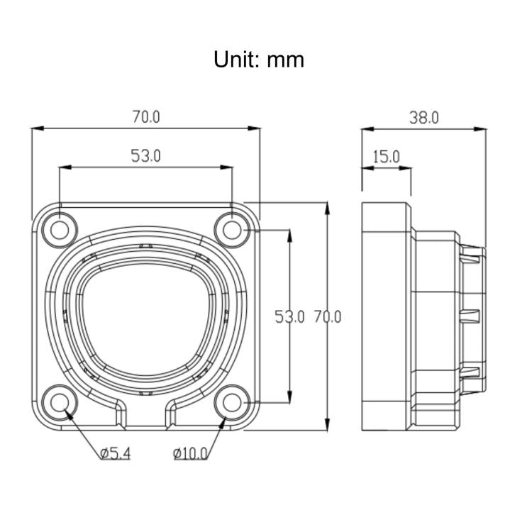 For Tesla NACS EV Charger Wall-Mounted Charging Connector Dock