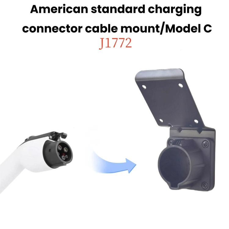 For J1772 US Standard EV Charging Connector Cable Holder