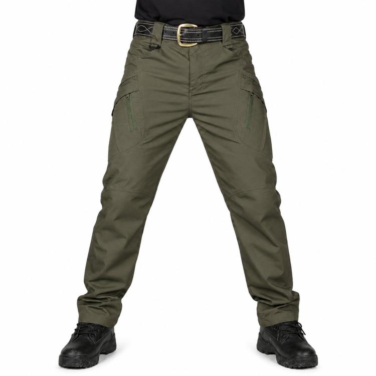Outdoor Durable Breathable Hiking Long Pants For Men, Size: L