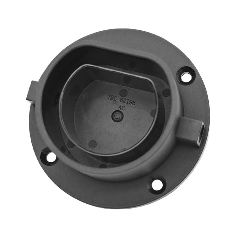 For EU Type 2 EV Charging Pile Round Empty Charging Connector Dock Bracket