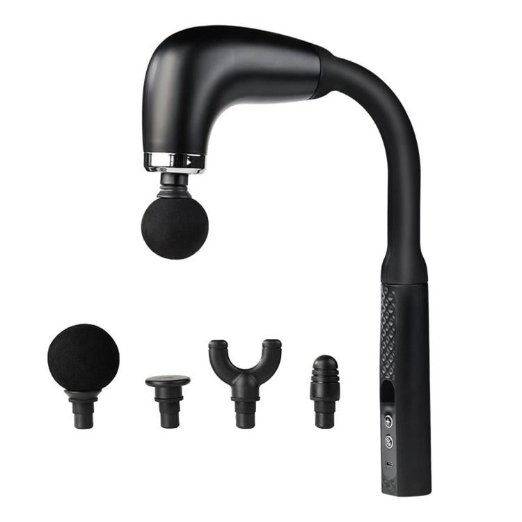 Bent-Head Multi-Functional Electric Massager For Cervical Spine Relaxation
