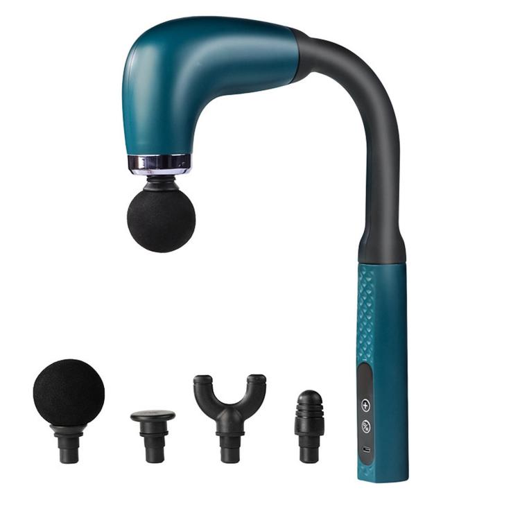Bent-Head Multi-Functional Electric Massager For Cervical Spine Relaxation