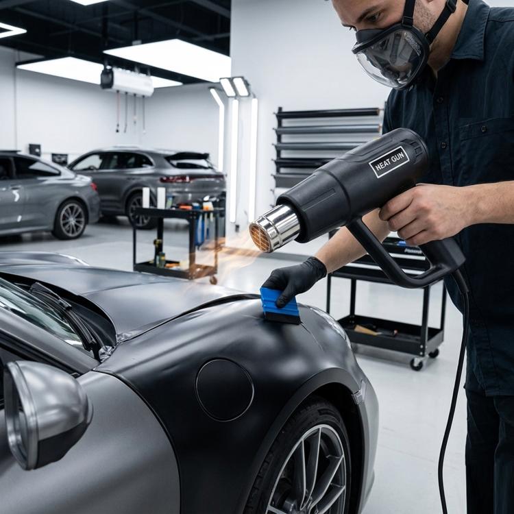 2000W Electric Heated Car Window Tinting Heat Gun - EU Plug