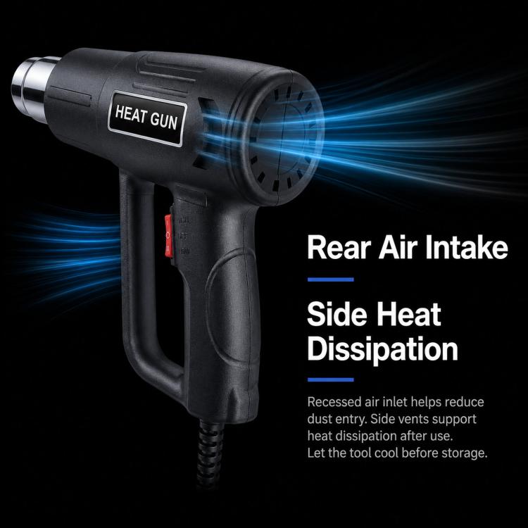 2000W Electric Heated Car Window Tinting Heat Gun - EU Plug