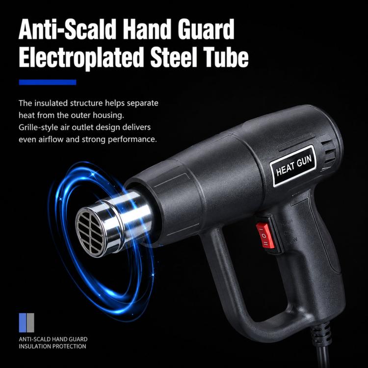 2000W Electric Heated Car Window Tinting Heat Gun - EU Plug