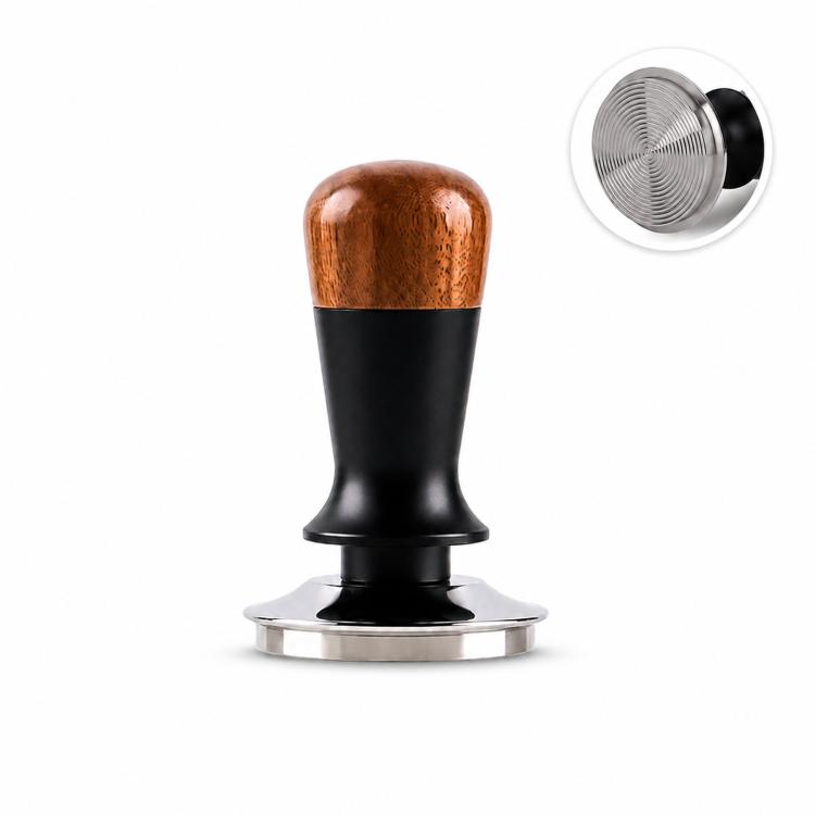 Walnut Wood Handle Coffee Constant Force Tamper