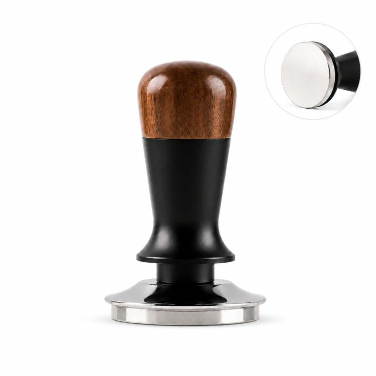 Walnut Wood Handle Coffee Constant Force Tamper