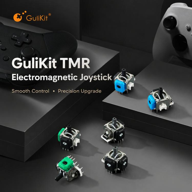 GuliKit TMR Electromagnetic Joystick Replacement For PS4 Controller
