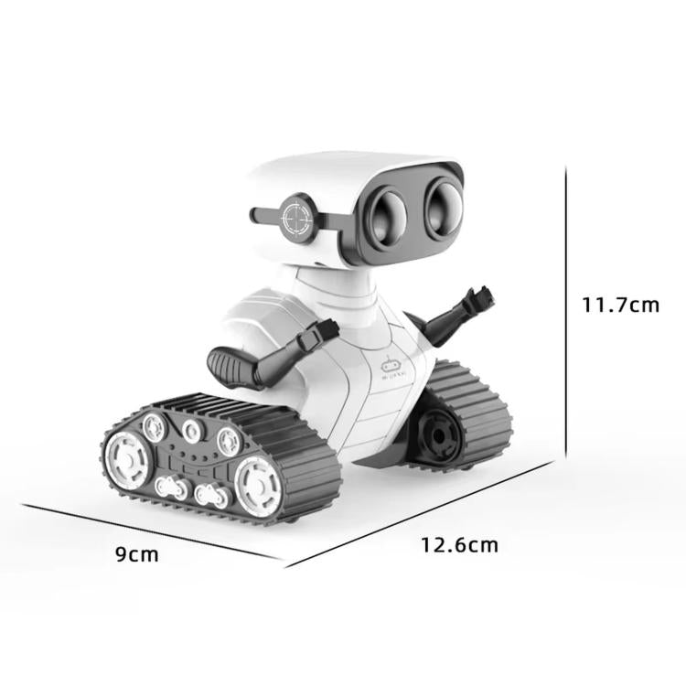 Remote-Controlled Robot Children Electric Toy Rechargeable High-Capacity Long-Lasting Educational Toy - White