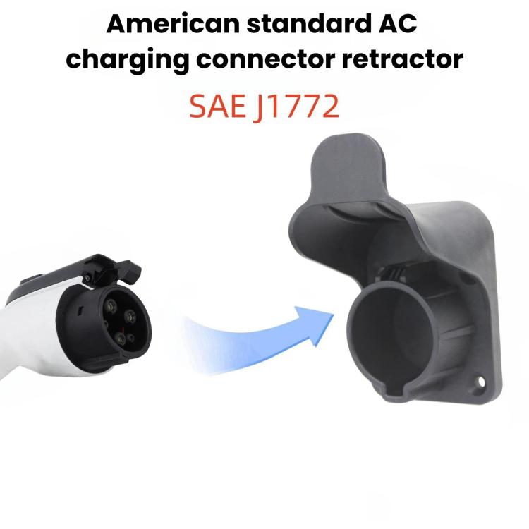 For J1772 US Standard EV Charging Connector & Cable Winder For Charging Pile
