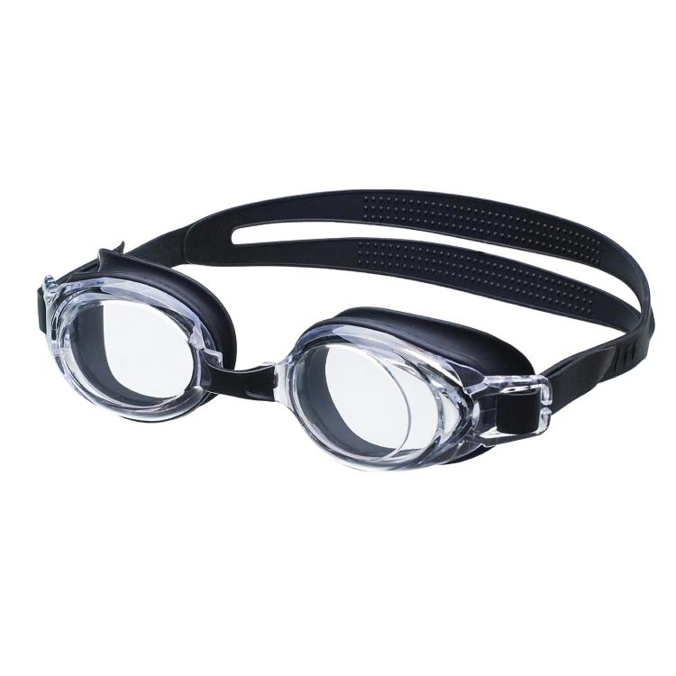 JAZERO Anti-Fog Clear Lens Swimming Goggles, Silicone Flat Lens Swim Glasses For Adults & Kids