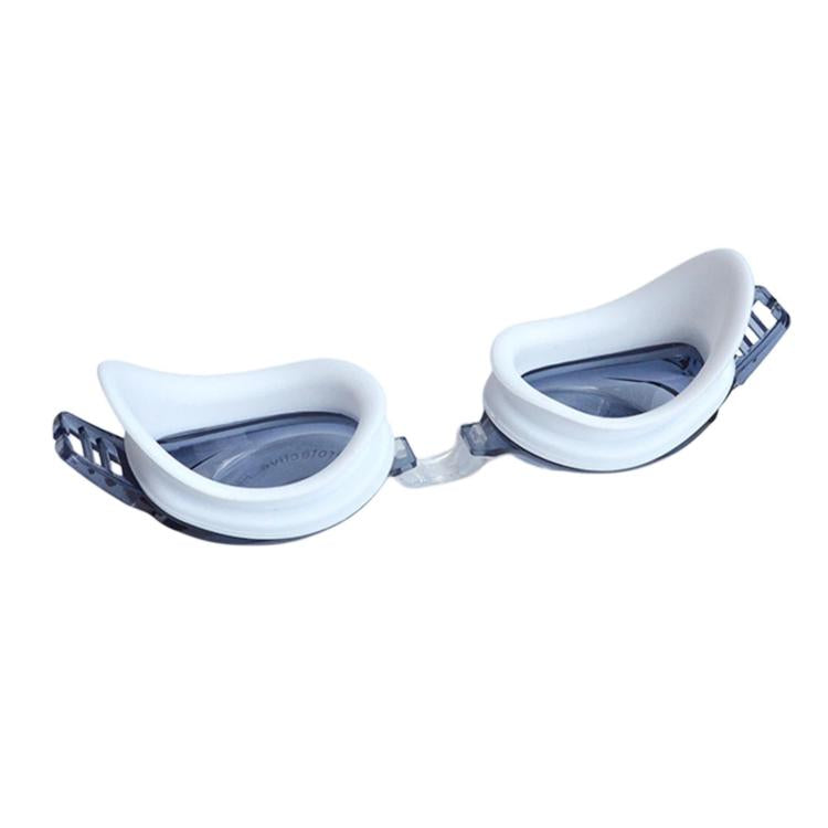 JAZERO Anti-Fog Clear Lens Swimming Goggles, Silicone Flat Lens Swim Glasses For Adults & Kids