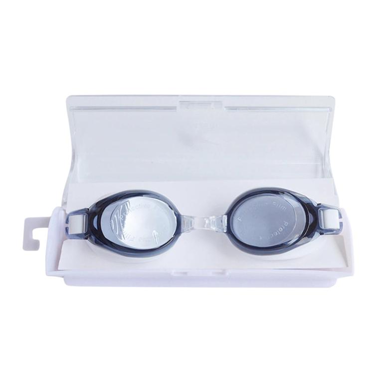 JAZERO Anti-Fog Clear Lens Swimming Goggles, Silicone Flat Lens Swim Glasses For Adults & Kids