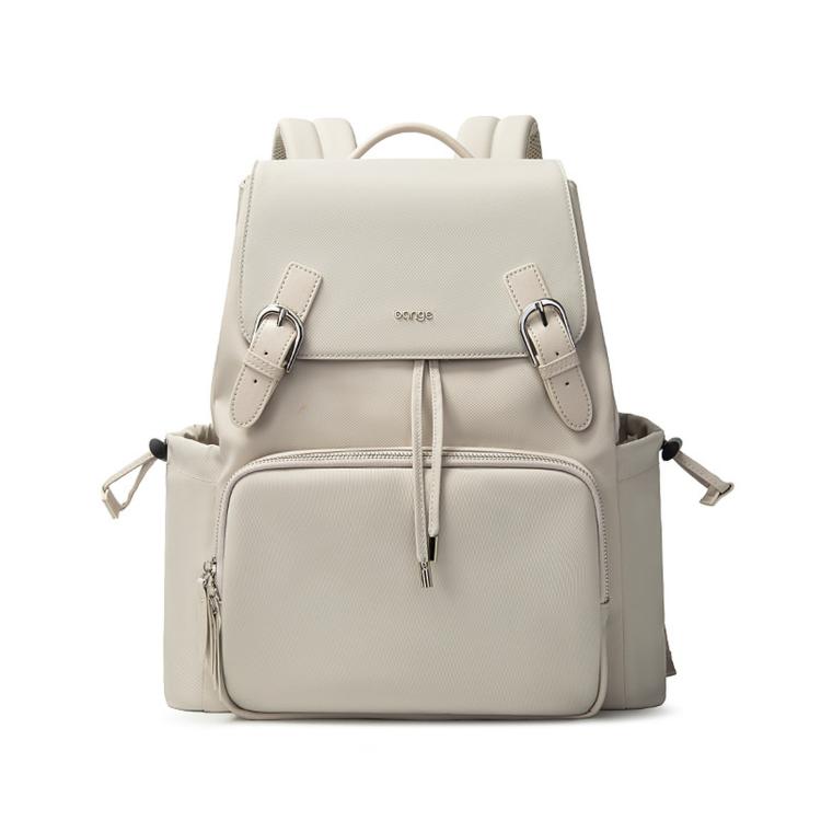 BANGE BG-501 Women Casual Business Travel Drawstring Backpack Minimalist Large-Capacity School Bag