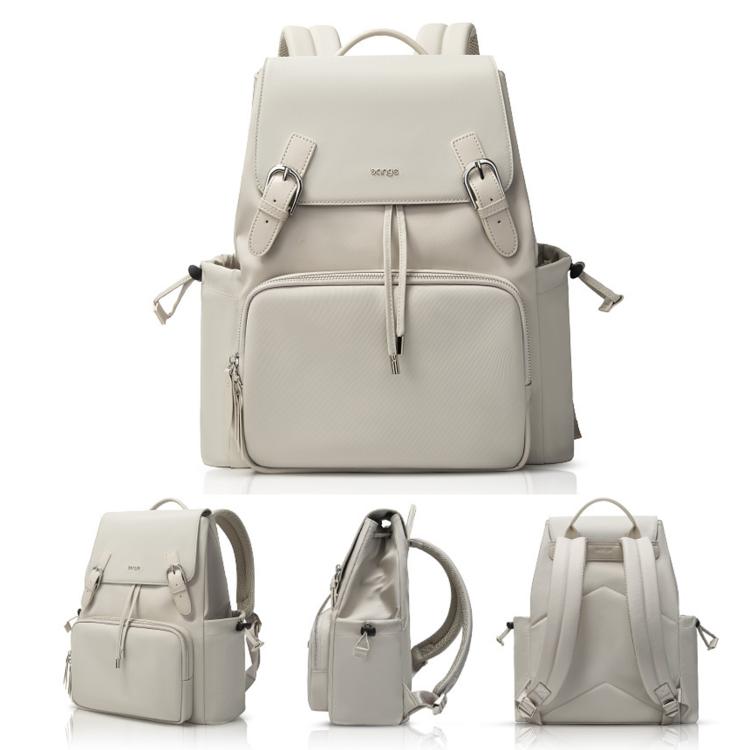 BANGE BG-501 Women Casual Business Travel Drawstring Backpack Minimalist Large-Capacity School Bag