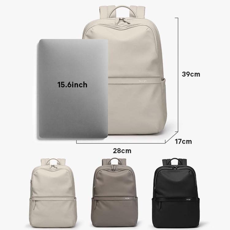 BANGE LY506 Waterproof Large-Capacity Women Backpack Minimalist Commuter Laptop Bag