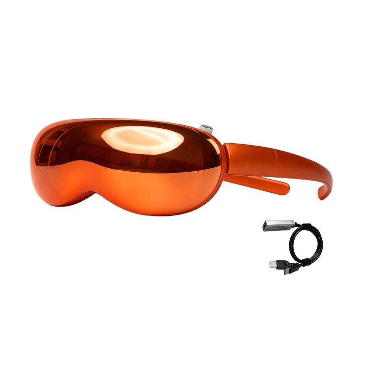 4K Ultra HD Smart VR Headset 1,000 Inch 3D Projection Universal Gaming Headset, Spec: DP Orange+HDMI To DP cable