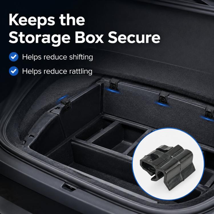 For Tesla Model 3 / Y Storage Compartment Securing Clips 1472872-00-C