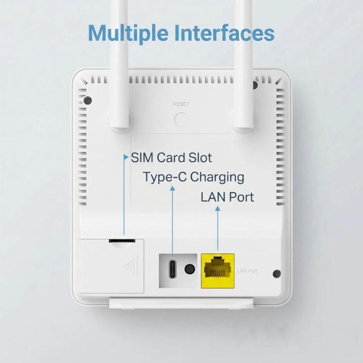 4G CPE WIFI Router Mobile Router With SIM Card Slot Wi-Fi 6 Hotspot