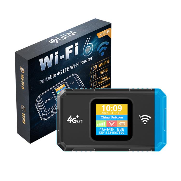 4G Wireless Hotspot LTE Wireless Type-C SIM Card Router - Blue