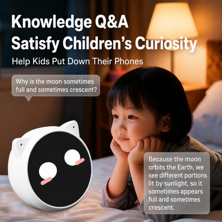 AI Chatbot Smart Toy Early Childhood Education Learning Device - White