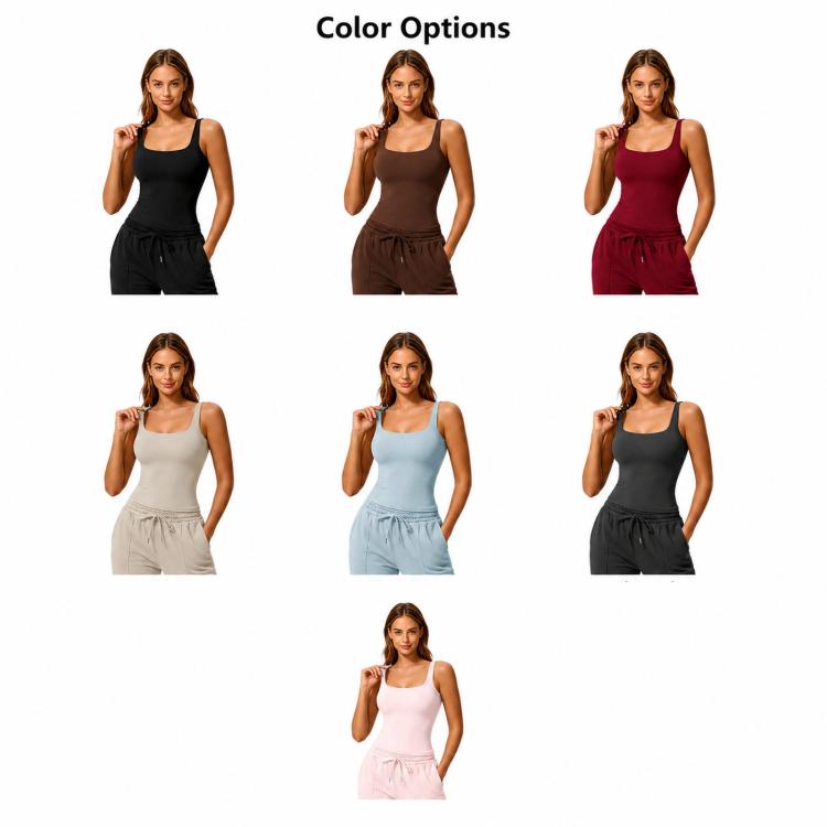 Skinny Quick-Dry Yoga Tank Top Women Back Beauty Sports Underwear For Fitness, Size: XL