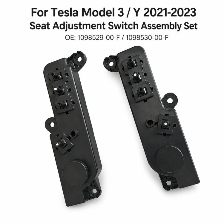 For 2021-2023 Tesla Model 3 / Y Seat Adjustment Switch Assembly 1098529-00-F / 1098530-00-F
