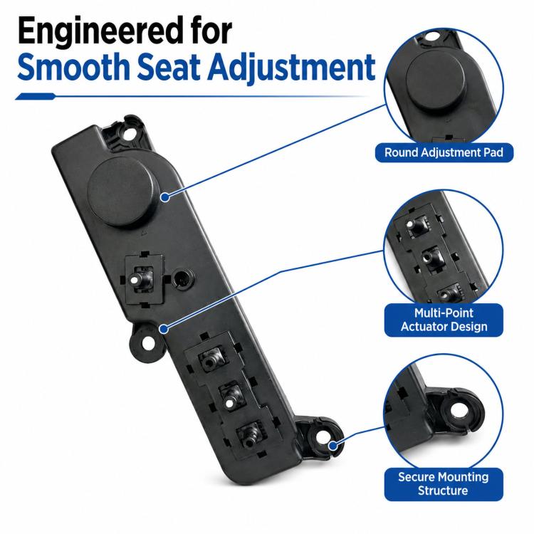 For 2021-2023 Tesla Model 3 / Y Seat Adjustment Switch Assembly 1098529-00-F / 1098530-00-F