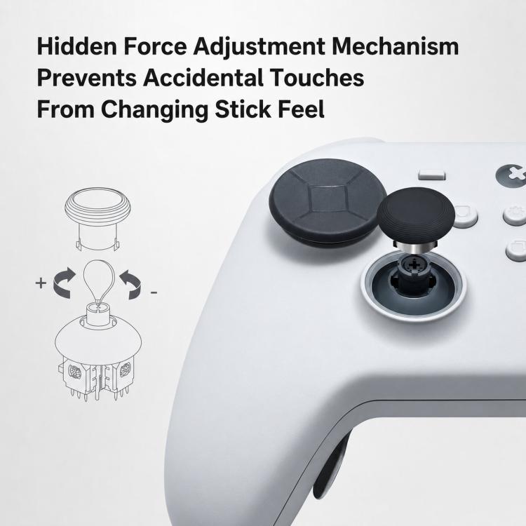 GuliKit TT MAX Wireless Controller with 720-degree Adjustable TMR Joysticks, Magnetic Levitation Motor Gamepad for Switch/Switch 2, PC & iOS