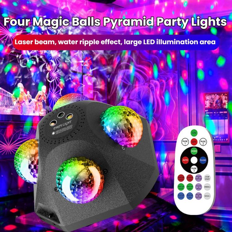 EMS-54 LED Laser Party Atmosphere Light, Stage Strobe Light For Festival & Entertainment US Plug